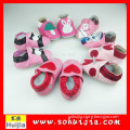 Shoes factory wholesale colorful animal shape soft flat embroidered hot new baby products hot sell with baby shoes